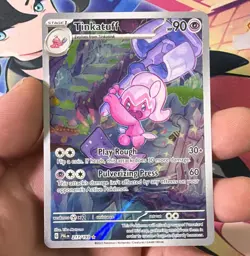 Pokemon Tinkatuff 217/193 Illustration Rare Full Art Holo Paldea Evolved Card - Image 1