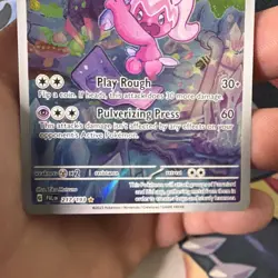 Pokemon Tinkatuff 217/193 Illustration Rare Full Art Holo Paldea Evolved Card - Image 3