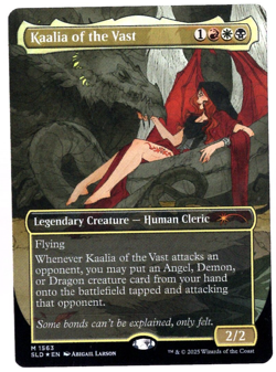 Kaalia of the Vast 1563 Rainbow Foil Tragic Romance Secret Lair MTG NM - Image 1