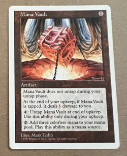 Mana Vault - 5th Edition - MTG - Magic the Gathering - Image 2