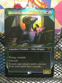 Quandrix, the Proof (Borderless) - 286 - Foil - SOS - NM - MTG - Image 1