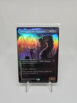 Mtg Strixhaven SOS 287 FOIL Silverquill, the Disputant (Borderless) - Image 1