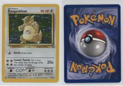 Kangaskhan Holo Pokemon Jungle #5 1999 - Image 3