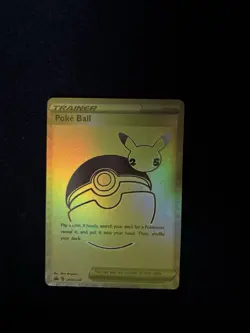 Pokemon Poke Ball Trainer-Item Promo Holo SWSH146 Black Star Promo TCG Card - Image 2