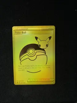 Pokemon Poke Ball Trainer-Item Promo Holo SWSH146 Black Star Promo TCG Card - Image 3