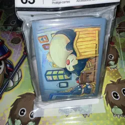 Pokemon x Van Gogh Museum: Munchlax & Snorlax The Bedroom (65 Card Sleeves) New - Image 1