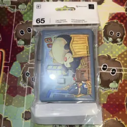 Pokemon x Van Gogh Museum: Munchlax & Snorlax The Bedroom (65 Card Sleeves) New - Image 2