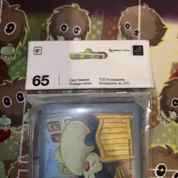 Pokemon x Van Gogh Museum: Munchlax & Snorlax The Bedroom (65 Card Sleeves) New - Image 3