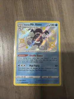 Galarian Mr. Rime SHFSV SV021/SV122 Pokemon Shining Fates: Shiny Vault Shiny - Image 1