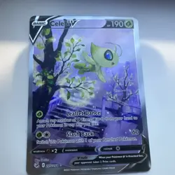 Pokemon Celebi V Alternate Full Art 245/264 Fusion Strike Ultra Rare Holo - Image 1