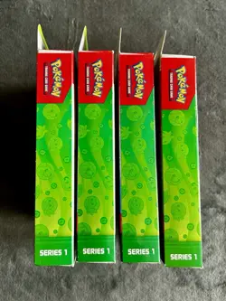 Pokemon First Partner Illustration Collection Series 1 Box Lot of 4 Sealed - Image 2