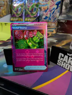 [NM] Unfair Stamp - 165/167 Holo ACE SPEC Rare Twilight Masquerade 2024 - Image 1
