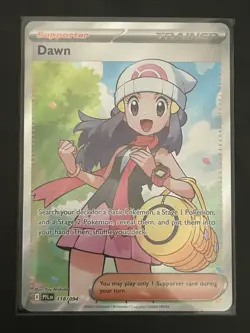 Pokemon TCG Dawn 118/94 Full Art Holo Rare Trainer Phantasmal Flames Fresh pull - Image 1