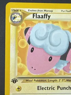 Flaaffy 1st Edition Pokemon TCG 2001 Neo Revelation Set Non Holo # 28/64 - Image 2