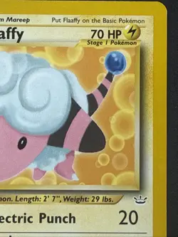 Flaaffy 1st Edition Pokemon TCG 2001 Neo Revelation Set Non Holo # 28/64 - Image 3