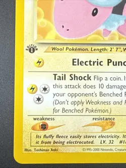 Flaaffy 1st Edition Pokemon TCG 2001 Neo Revelation Set Non Holo # 28/64 - Image 5