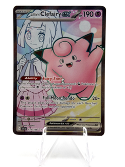 Pokemon Lillie’s Clefairy ex Ultra Rare Journey Together 173/159 - Image 1