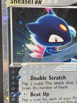 2003 Pokemon Sneasel ex-103/109-Ruby and Sapphire Holo-WOTC-LP+- With Swirl. - Image 3