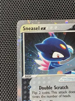2003 Pokemon Sneasel ex-103/109-Ruby and Sapphire Holo-WOTC-LP+- With Swirl. - Image 4