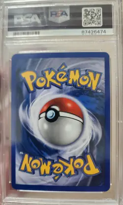 Pokemon Meganium ex Unseen Forces Reverse Holo Rare 9/115 PSA 9 2005 - Image 2