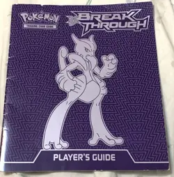 Pokemon TCG Breakthrough Players Guide and Checklist Book Pamphlet - Image 1