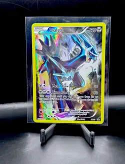 Pokemon TCG Dialga XY77 Full Art Promo Holo Basic 120HP XY Set 2015 English MP ! - Image 1