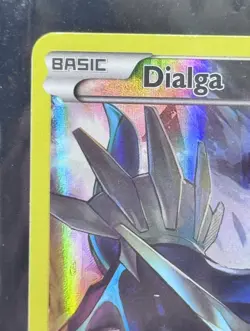 Pokemon TCG Dialga XY77 Full Art Promo Holo Basic 120HP XY Set 2015 English MP ! - Image 2