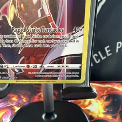 Pokemon Malamar Rapid Strike Trainer Gallery TG06/TG30 Holo Ultra Rare 120 HP - Image 4