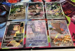 Pokemon TCG: Illustration Rare Lot (6) Full Art Holos (Various Sets) M/NM - Image 1