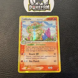 Ludicolo Delta Species - 6/100 Crystal Guardians - DMG Rare Reverse Holo Pokemon - Image 1
