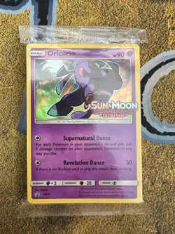 Pokemon SEALED Oricorio SM19 Guardians Rising Prerelease Promo Pack!! - Image 1