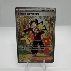 Pokemon TCG Ethan's Adventure Special Illustration Rare Holo Sv10 236/182 EN - Image 1