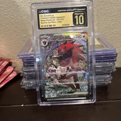 Pokemon N's Zoroark ex 242/193 Special Art Rare Holo Japanese CGC Pristine 10 ! - Image 1
