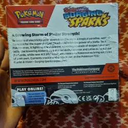 Pokemon TCG Scarlet & Violet Surging Sparks Booster Box Pikachu Latias - Image 2
