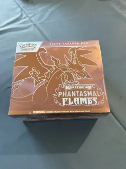 Pokemon Mega Evolution: Phantasmal Flames Elite Trainer Box Factory Sealed ETB - Image 1