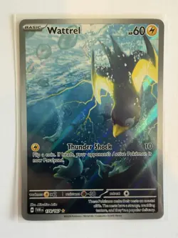 Pokemon - Wattrel 178/167 Illustration Rare Twilight Masquerade NM - Image 1