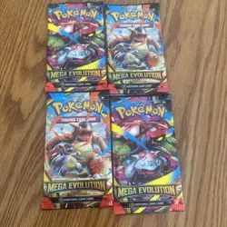 22 Pokemon Mega Evolution Booster Packs New And Sealed #2 - Image 3