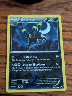 Pokemon TCG Umbreon Dark Explorers Reverse Holo - Image 1