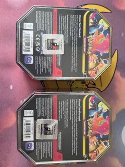 Pokemon TCG: Mega Charizard X & Mega Charizard Y Tin Set Of 2 - Image 4
