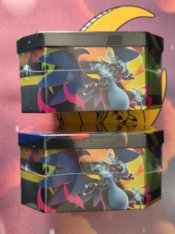 Pokemon TCG: Mega Charizard X & Mega Charizard Y Tin Set Of 2 . - Image 3