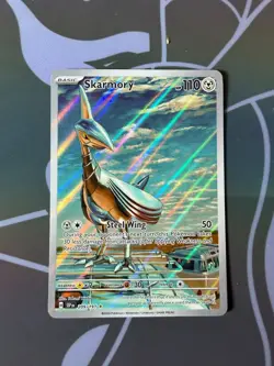 Skarmory - 209/191 - Surging Sparks - Pokemon Illustration Rare NM TCG Card - Image 2