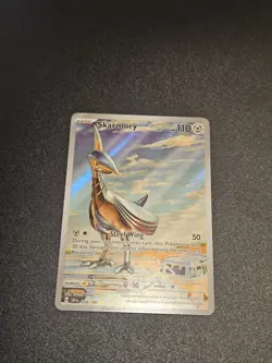 Pokemon TCG Skarmory 209/191 Illustration Rare – Surging Sparks – Near Mint - Image 1