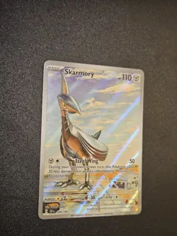 Pokemon TCG Skarmory 209/191 Illustration Rare – Surging Sparks – Near Mint - Image 3