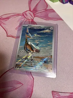 Pokemon TCG Skarmory 209/191 Surging Sparks Illustration Rare Holo - Image 1