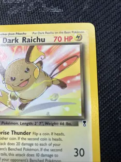 Pokemon TCG Dark Raichu 7/110 Rare Non-Holo Card, Legendary Collection NM - Image 5