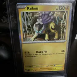 Pokemon Raikou 048/132 Me01: Mega Evolution Basic 120 HP Holo Rare Card - Image 1