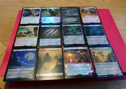 MTG Magic The Gathering Assassin's Creed Foil Cards Showcase Etched Land Tokens - Image 1