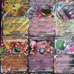 Pokemon TCG Jumbo Oversized Cards Lot Of 29- Mewtwo, Latios, Zapdos And More - Image 2