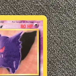 Gengar 20/62 LP - Fossil Set Rare Non-Holo Card - Vintage WOTC Pokemon TCG - Image 4