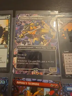 Tnmt Mtg Lot Normal Rare Cards Magic The Gathering English Turtles Nm Techniques - Image 4